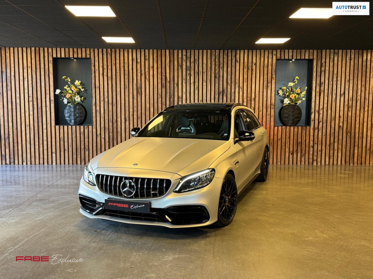Mercedes-Benz C-klasse Estate - AMG C63 S Keramisch / Kuip / 360 camera / Sfeerverlichting / Memory / Panoramadak - AutoWereld.nl