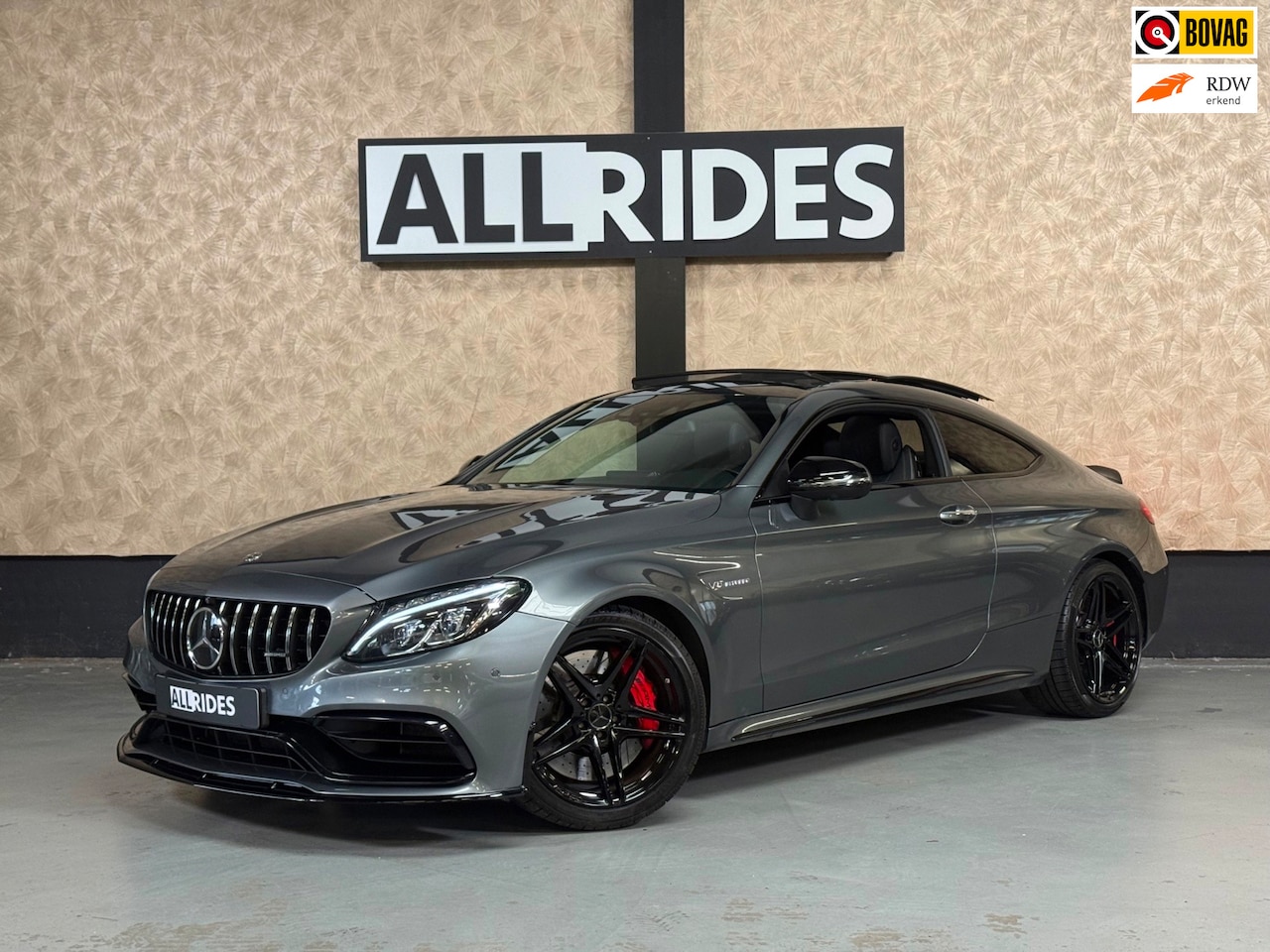 Mercedes-Benz C-klasse Coupé - AMG 63 S | 510 PK | memory seats | stoelverkoeling | Carbon | 360 camera | Keyless | ACC - AutoWereld.nl