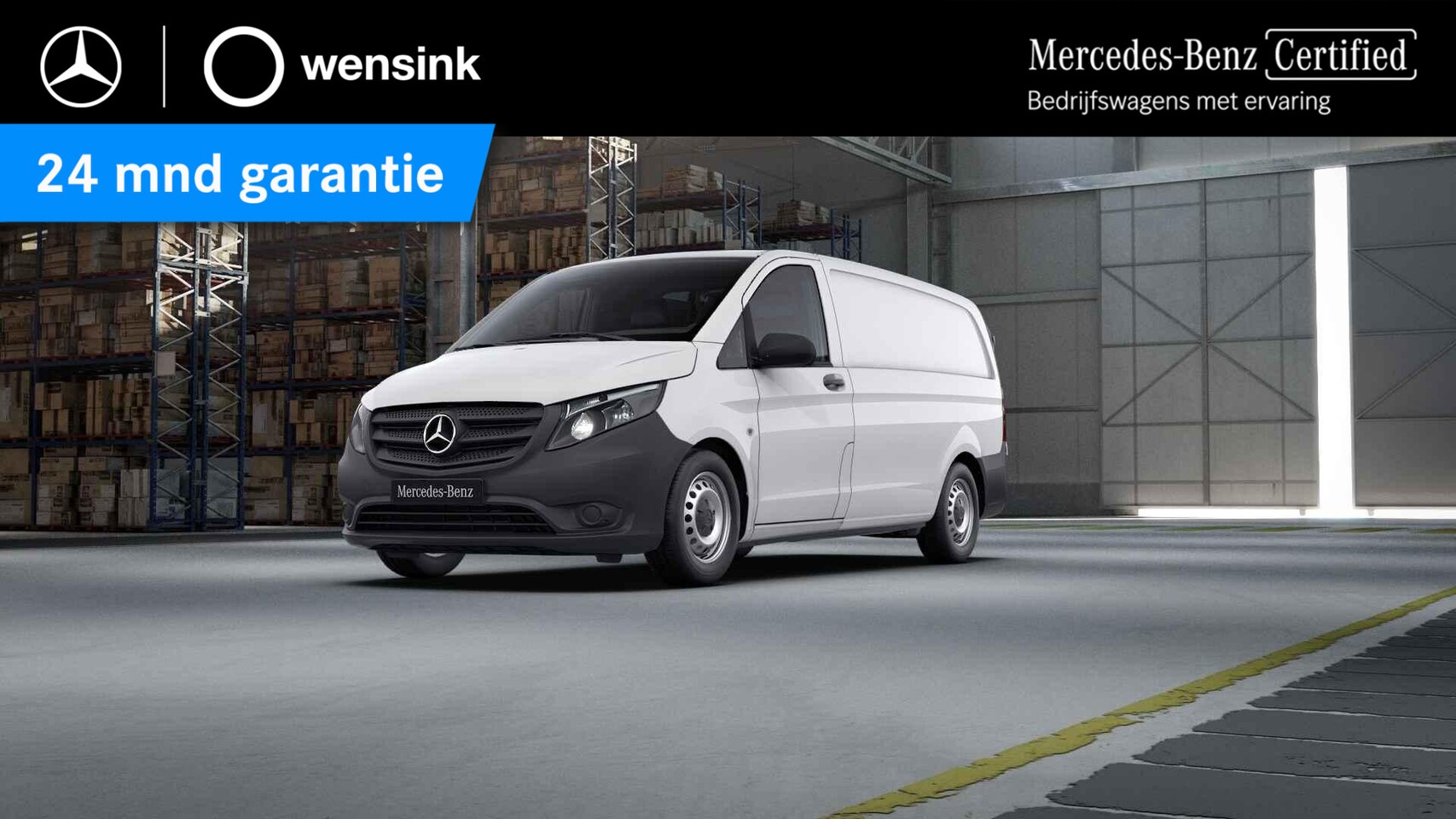 Mercedes-Benz Vito - 110 CDI | L2 | PRO | AIRCO | CRUISE CONTROL | PARKEERSENSOREN | 3-ZITS | BETIMMERDE LAADRU - AutoWereld.nl