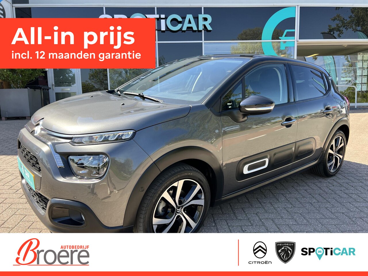 Citroën C3 - 1.2 Turbo 110pk Shine EAT-6 Automaat - AutoWereld.nl