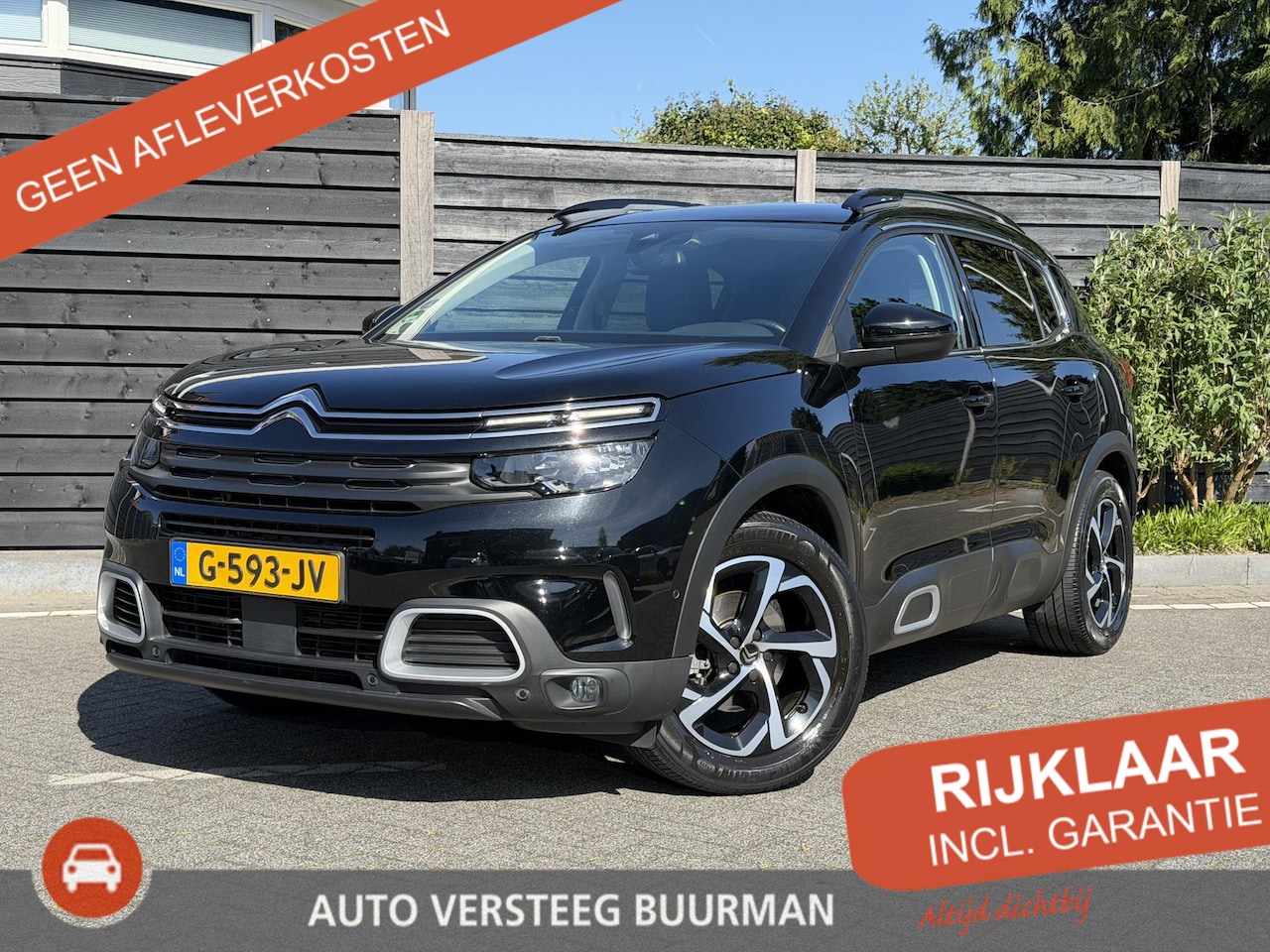 Citroën C5 Aircross - Feel 1.6 PureTech 180PK EAT8 Automaat Navigatie, Achteruitrijcamera, Keyless, Trekhaak, Pa - AutoWereld.nl