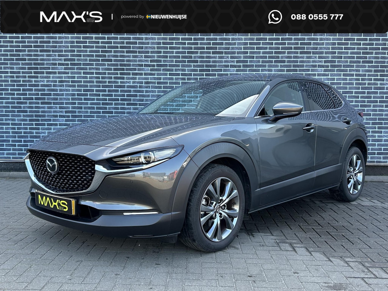 Mazda CX-30 - 2.0 e-SkyActiv-X M Hybrid Luxury | Head-up Display | Elektrische Achterklep | Lederen Bekl - AutoWereld.nl