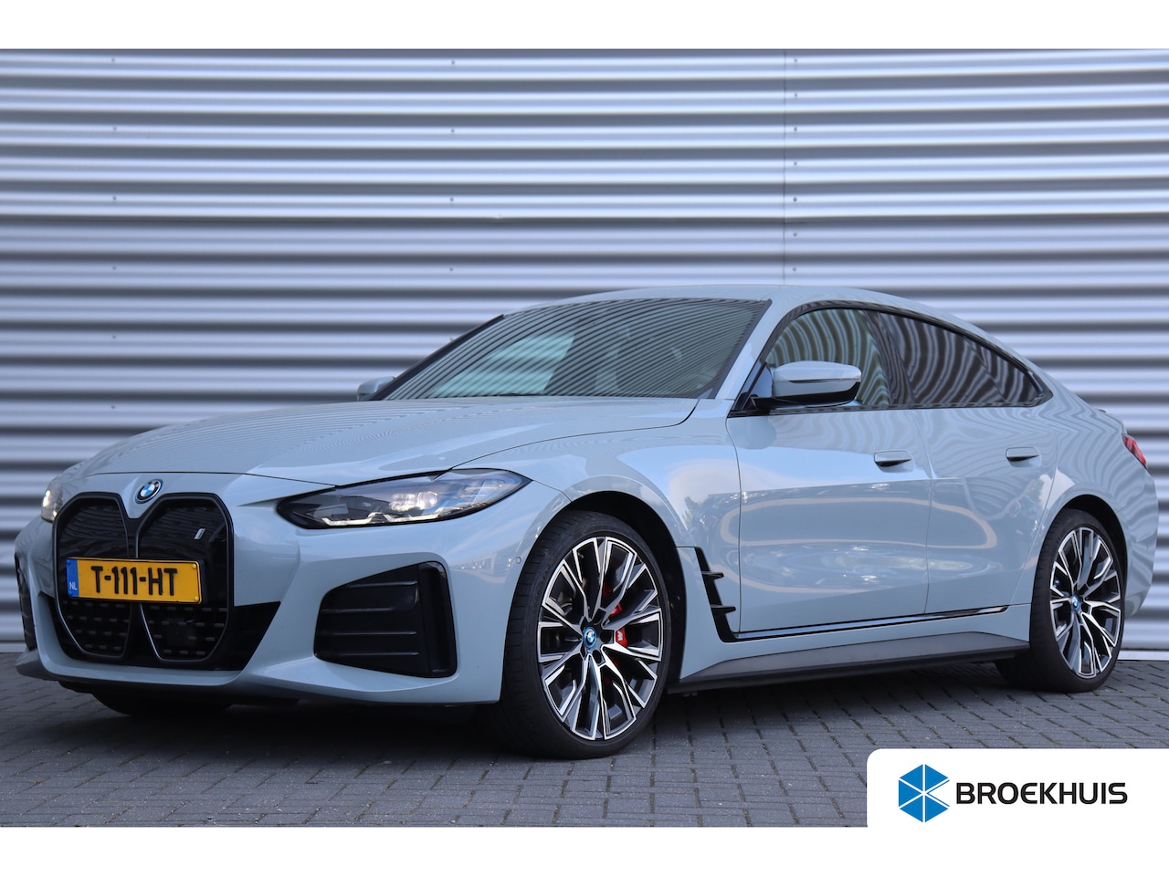 BMW i4 - EDRIVE40 84KWH 340PK HIGH EXECUTIVE M-SPORT AUTOMAAT / NAVI / LEDER / FULL-LED / CLIMA / P - AutoWereld.nl