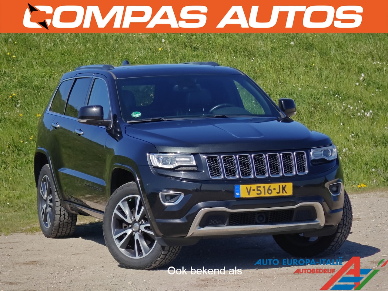 Jeep Grand Cherokee - 3.0 CRD Overland | Grijs kenteken | Luxe - AutoWereld.nl