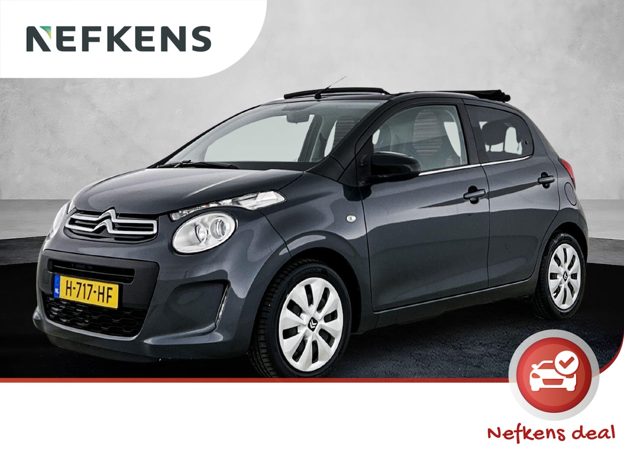 Citroën C1 - 1.0 VTi Airscape Feel 72 PK | Cabrio | Elektrisch vouwdak | Airco | Elektrisch bedienbare - AutoWereld.nl