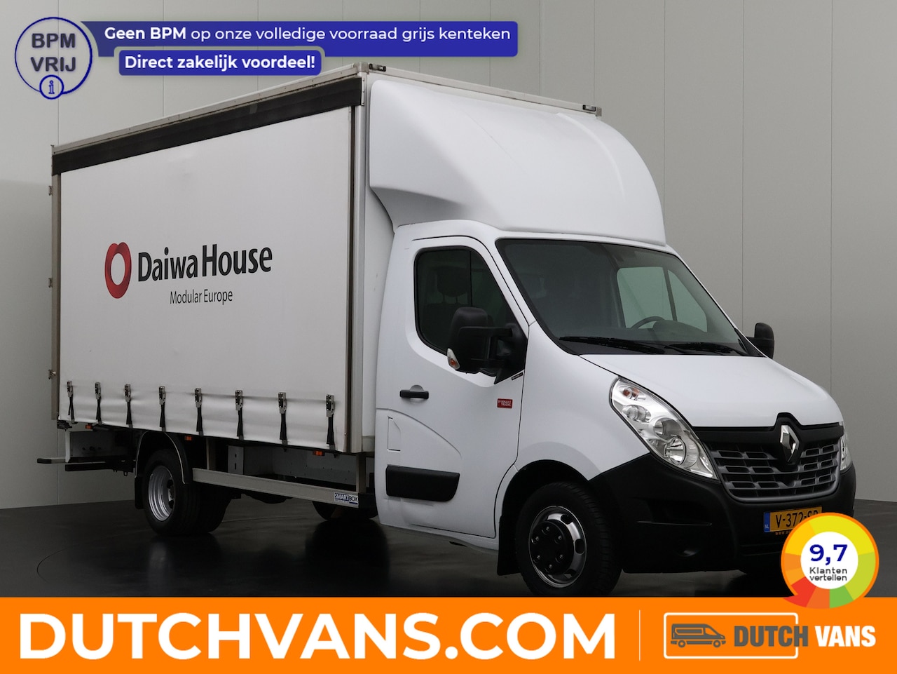 Renault Master - 2.3DCi 165PK Laadbak | Schuifzeil Rechts | | Navigatie | Camera | Airco | Cruise | Dakspoi - AutoWereld.nl