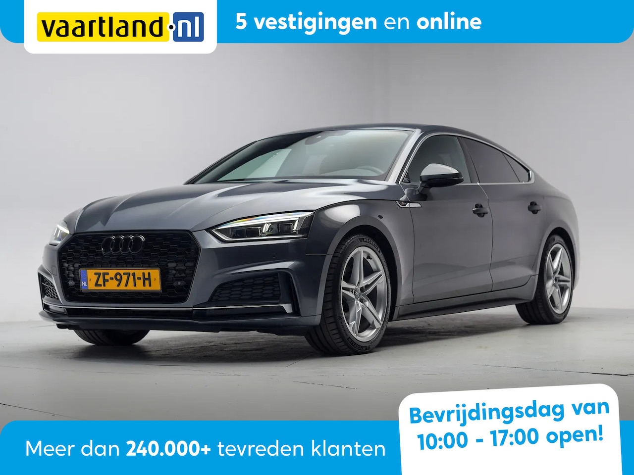 Audi A5 Sportback - 35 TFSI Sport S-Line edition Aut. [ LED Navi Stoelverwarming Half-leder ] - AutoWereld.nl