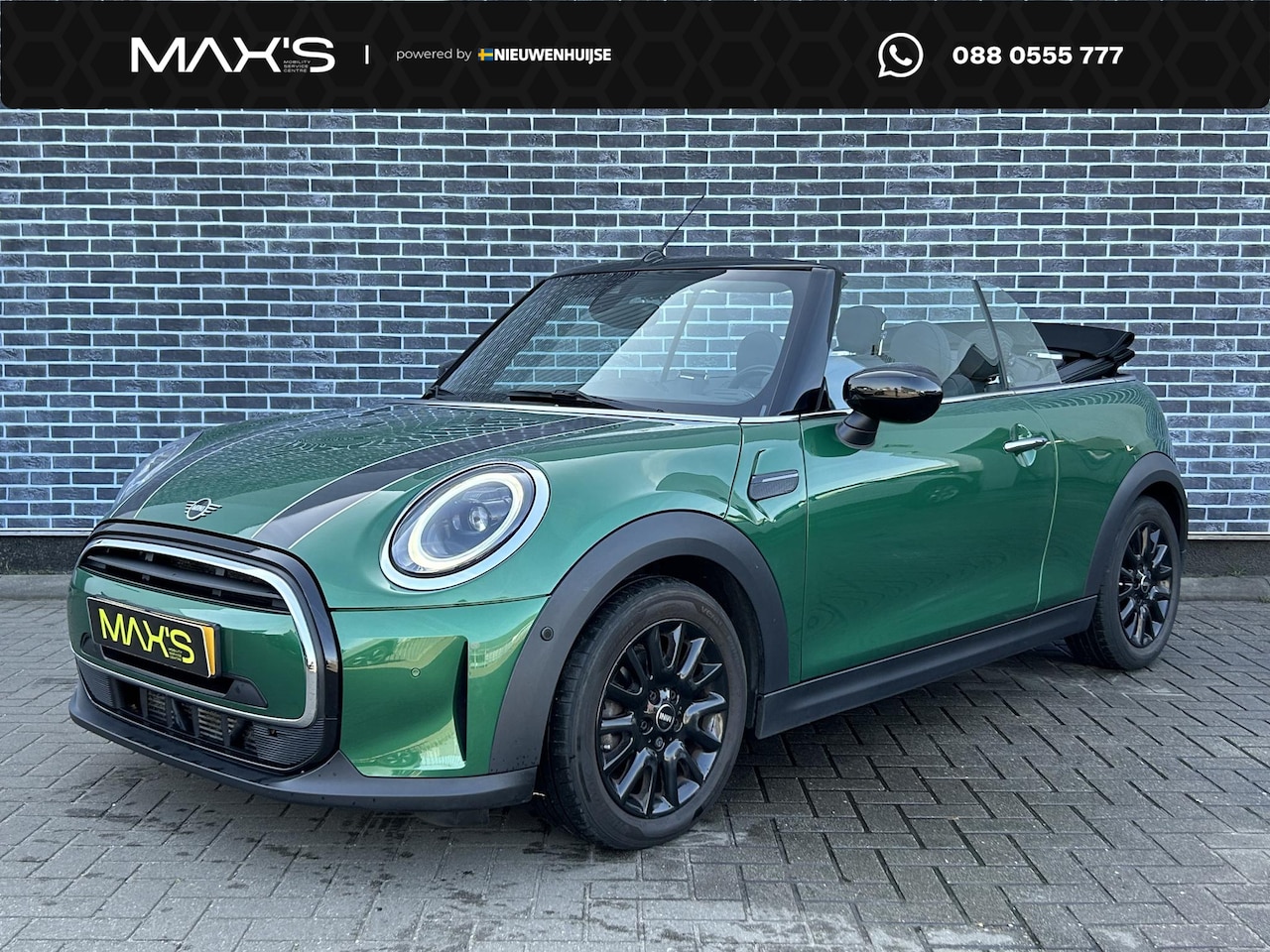 MINI Cabrio - 1.5 Cooper Rockingham GT Edition | Stoelverwarming Voor | Navigatie | DAB | Achteruitrij C - AutoWereld.nl