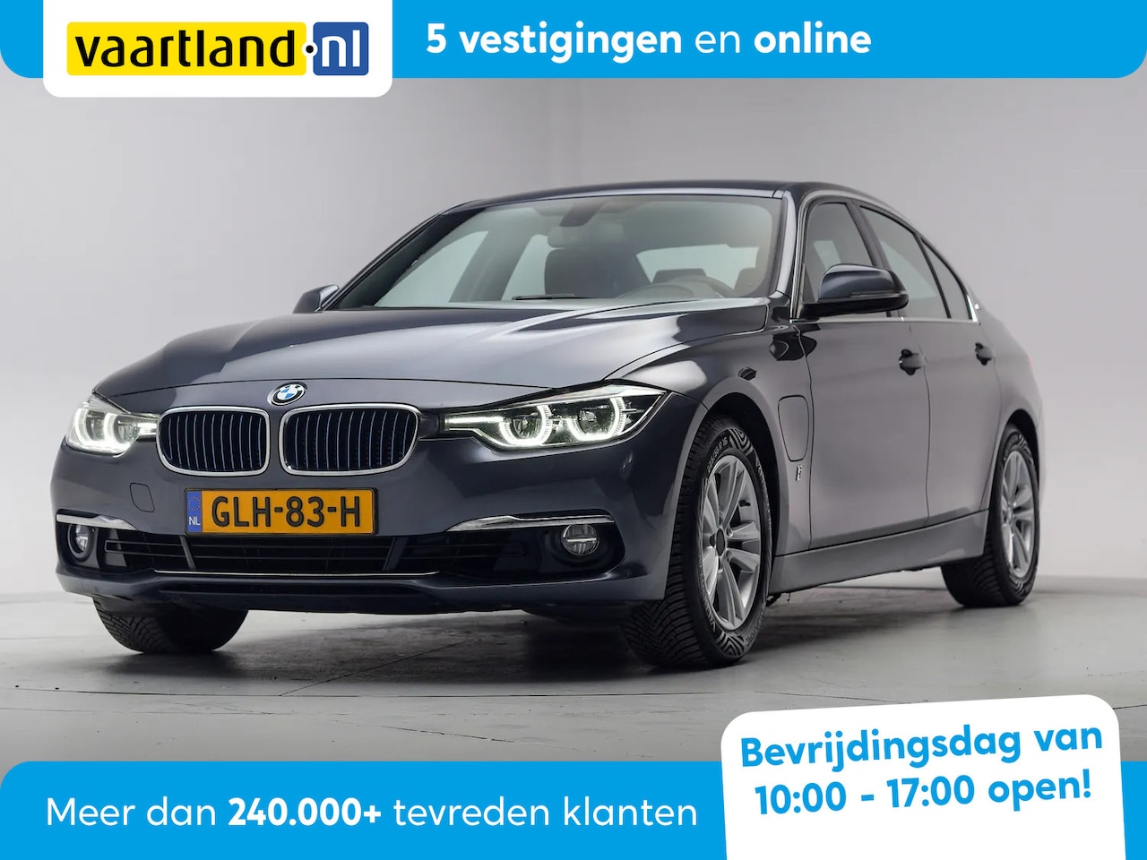 BMW 3-serie - 330e High executive [ Navi Clima / ECC Leder PDC cruise ] - AutoWereld.nl