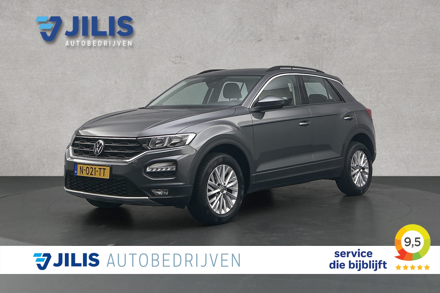 Volkswagen T-Roc - 1.0 TSI Style | Camera | Adaptieve cruise control | Apple Carplay | Airco | Parkeersensore - AutoWereld.nl