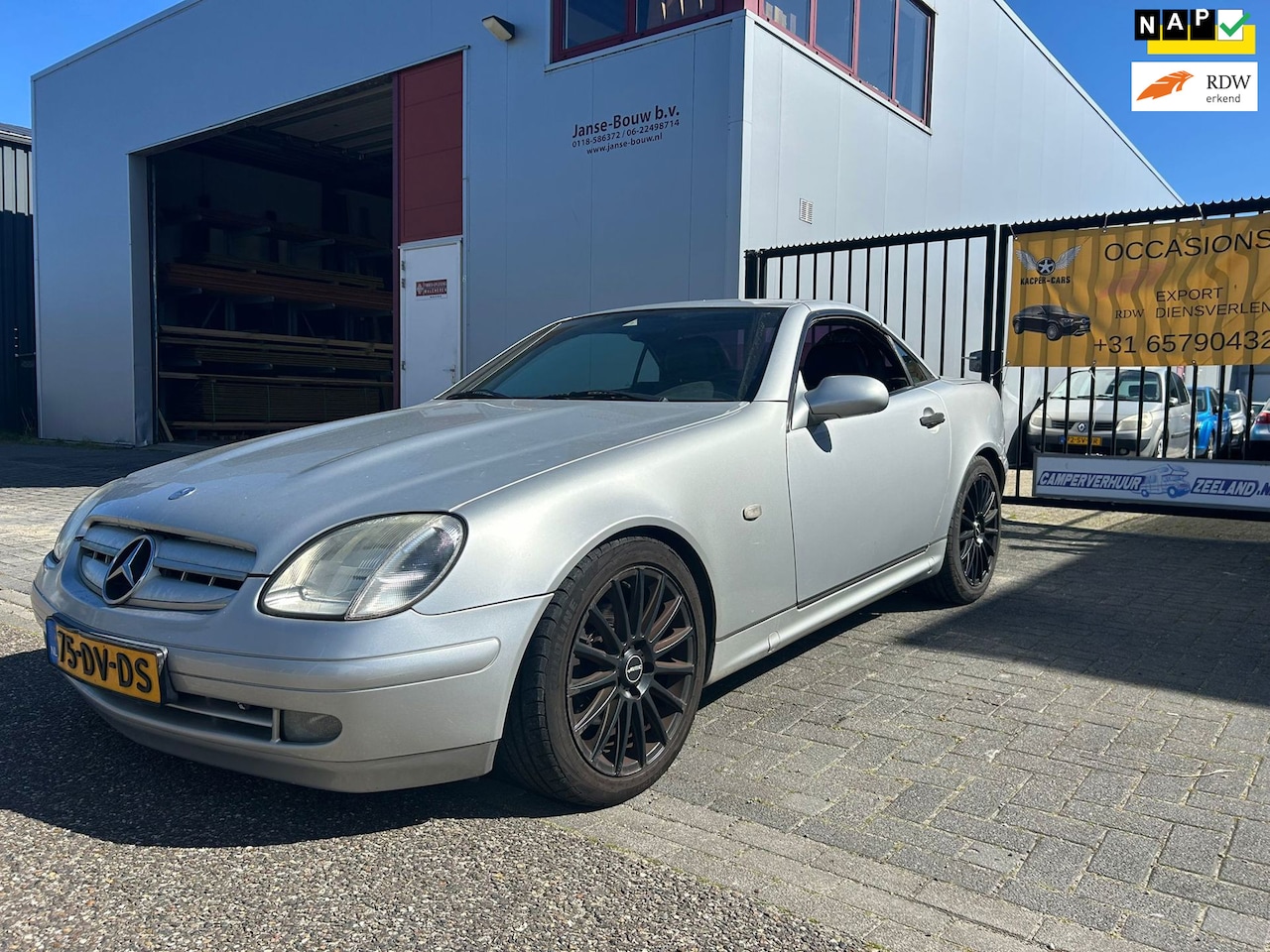 Mercedes-Benz SLK-klasse - 200 Mooie Auto en Klinkt Mooi Sportief! - AutoWereld.nl