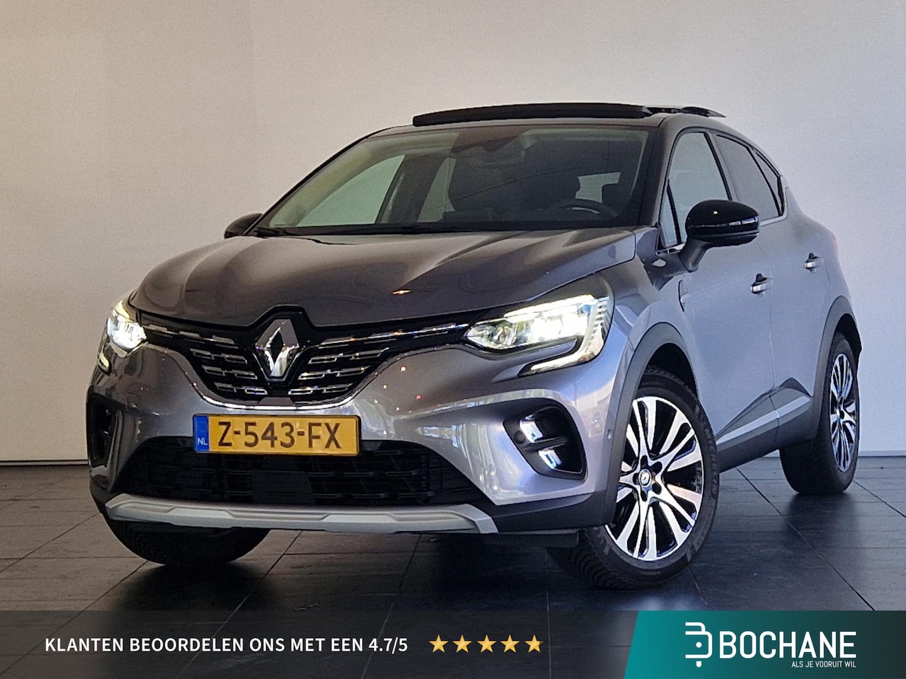 Renault Captur - 1.6 E-Tech full hybrid 145 iconic SCHUIF/KANTELDAK | STOEL/STUURVERWARMING | BOSE AUDIO | - AutoWereld.nl