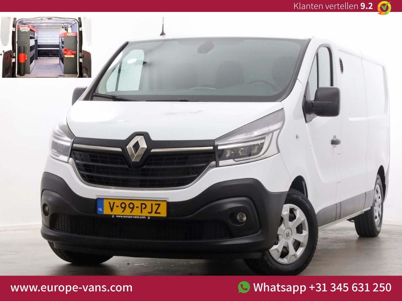 Renault Trafic - 2.0 DCI 145pk L2H1 Automaat Comfort LED/Camera/Inrichting 12-2020 - AutoWereld.nl
