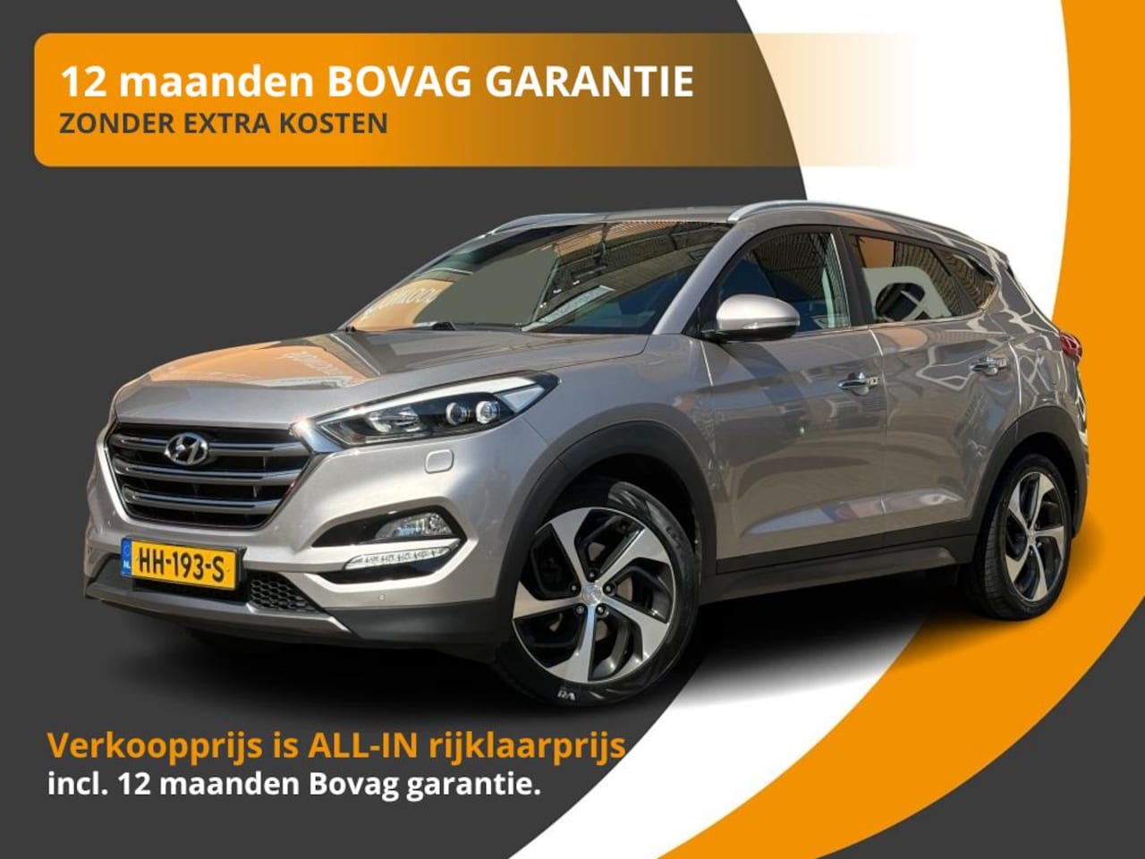 Hyundai Tucson - 1.6 T-GDI 177PK PREMIUM LEER/NAVI/TREKHAAK/NL-AUTO - AutoWereld.nl