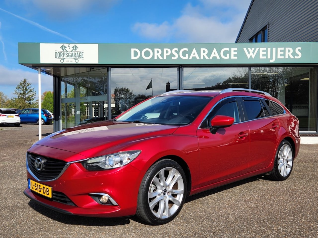 Mazda 6 Sportbreak - Sportbreak 2.0 Skyactiv-G 165pk GT-M  Trekhaak, Clima, Cruise, PDC - AutoWereld.nl