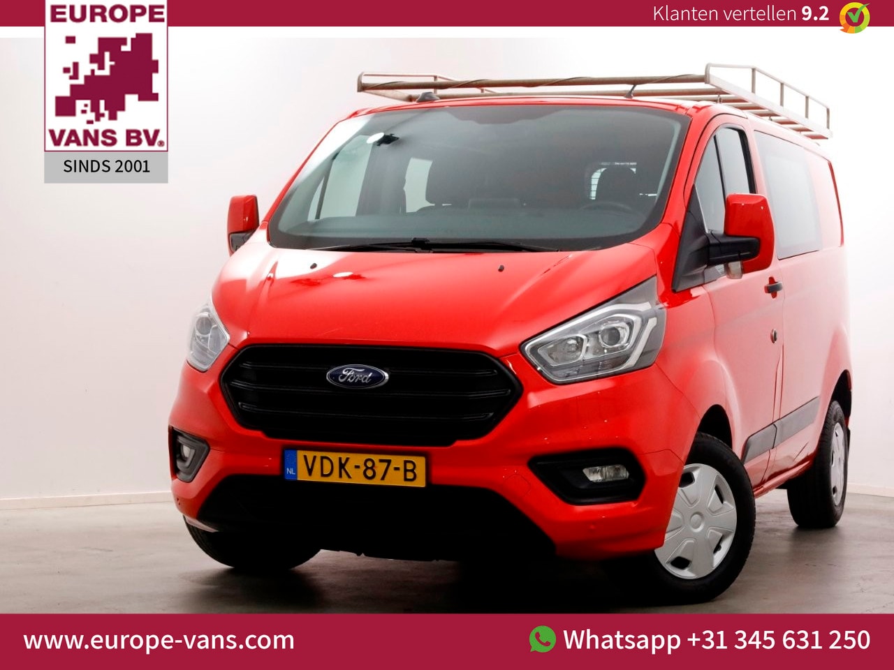 Ford Transit Custom - 2.0 TDCI 130pk L1H1 Trend D.C. Airco/Navi/Imperiaal 11-2019 - AutoWereld.nl
