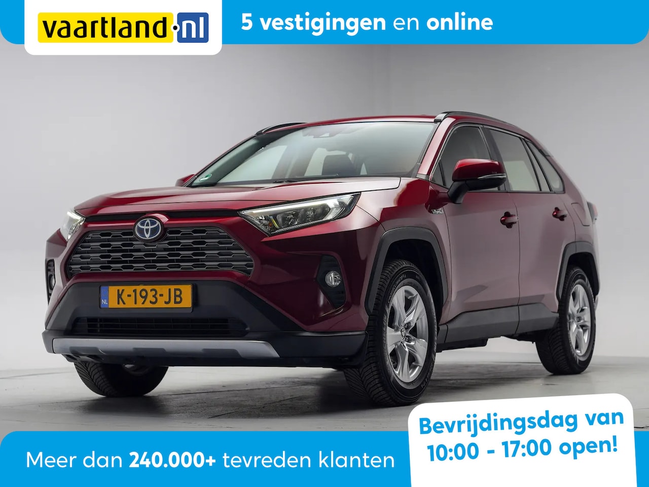 Toyota RAV4 - 2.5 Hybrid Active Aut. [ Adapt.cruise Camera Trekhaak ] - AutoWereld.nl