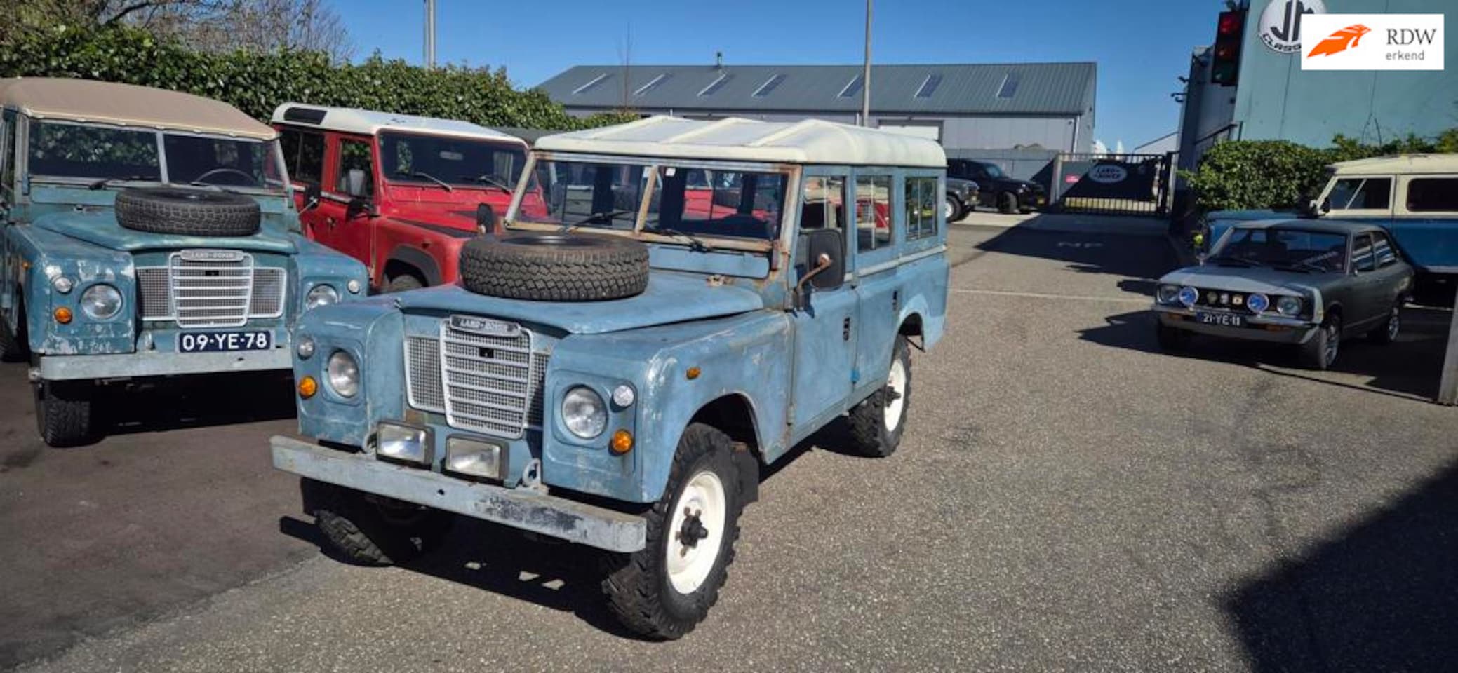 Land Rover 109 - Overdrive en remschijven. - AutoWereld.nl