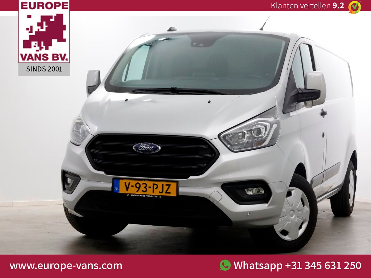 Ford Transit Custom - 2.0 TDCI 130pk L2H1 Trend Airco/Navi/Achterklep 10-2021 - AutoWereld.nl