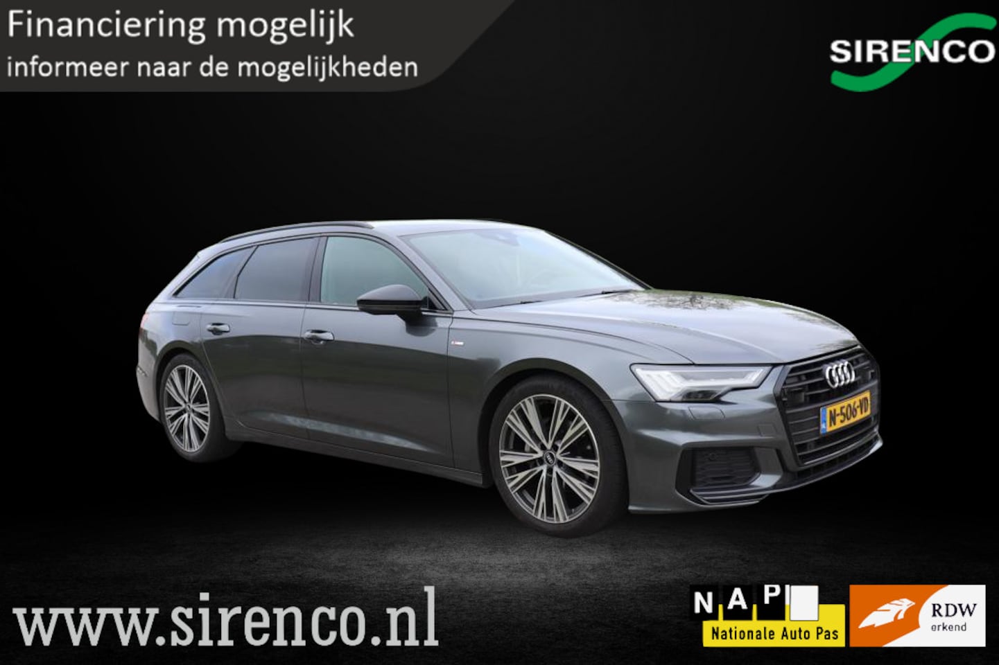 Audi A6 Avant - 40 TFSI S edition| 2x S-line | stoelverwarming | adaptieve cruise control | deels leder | - AutoWereld.nl