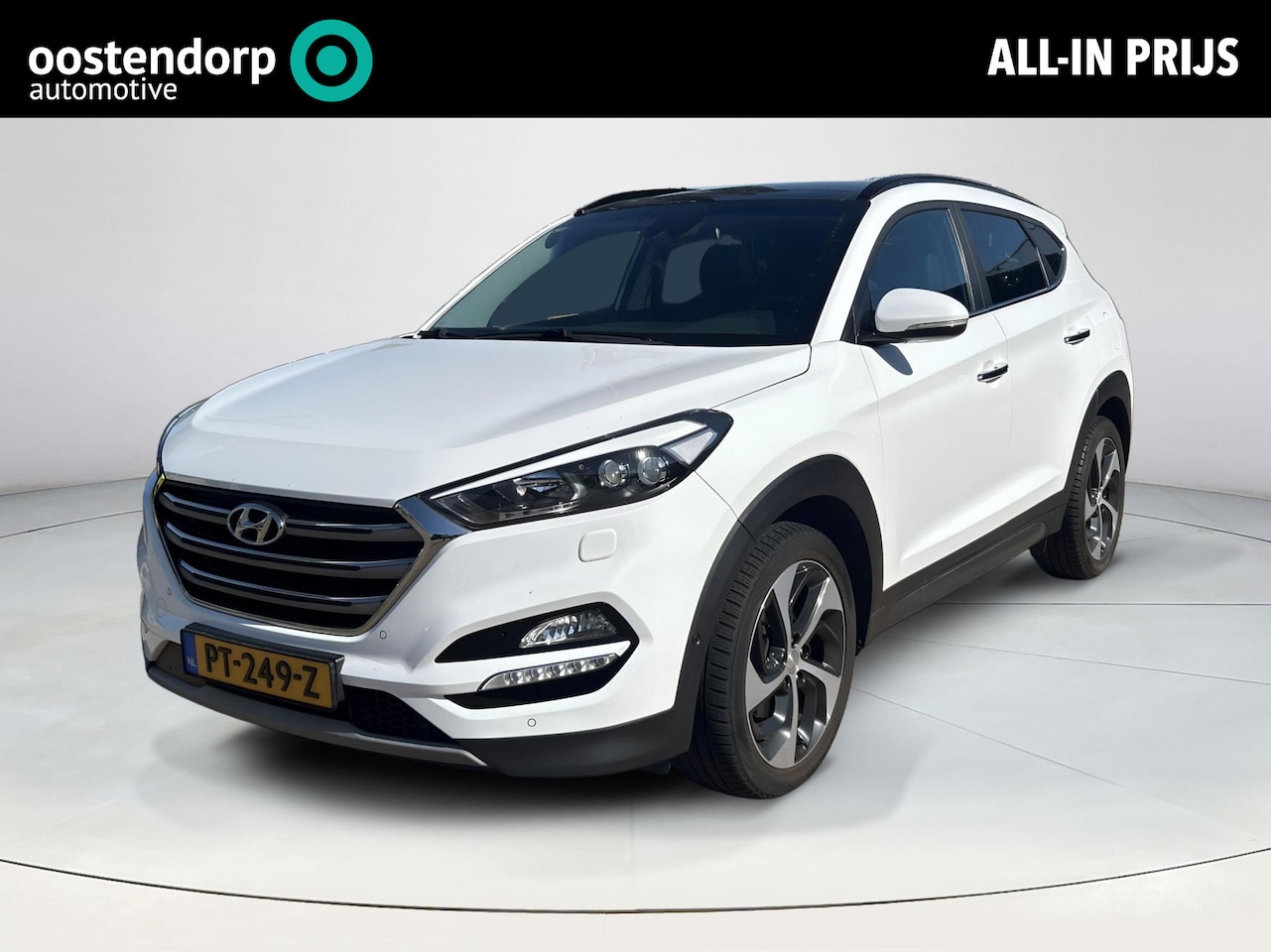 Hyundai Tucson - 1.6 T-GDi Premium 4WD | Trekhaak | Rijklaarprijs ! - AutoWereld.nl