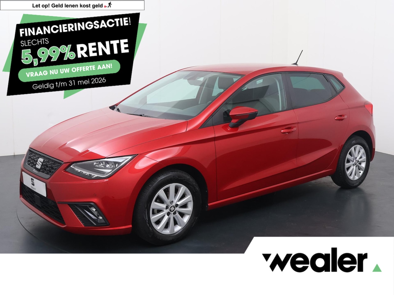 SEAT Ibiza - 1.0 TSI Style Business Intense Plus | 95 PK | Climate control | LED verlichting | Apple Ca - AutoWereld.nl