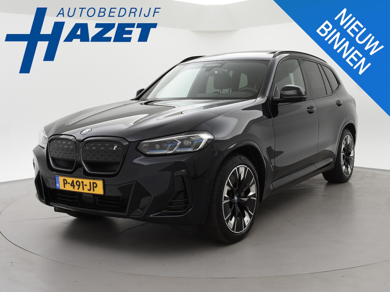 BMW iX3 - M-SPORT HIGH EXECUTIVE 80 kWh + TREKHAAK | HEAD-UP | 360 CAMERA | PANORAMA | STUURVERWARMI - AutoWereld.nl
