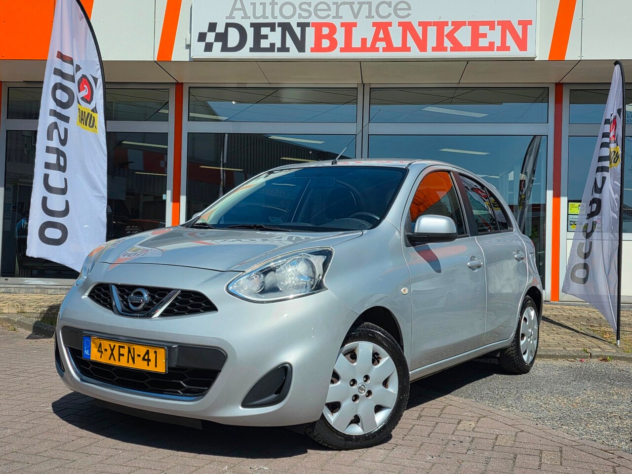 Nissan Micra - 1.2 DIG-S Acenta 98pk 5drs BJ.2014 / Airco / Elektr.Pakket / Cruise Control !! - AutoWereld.nl