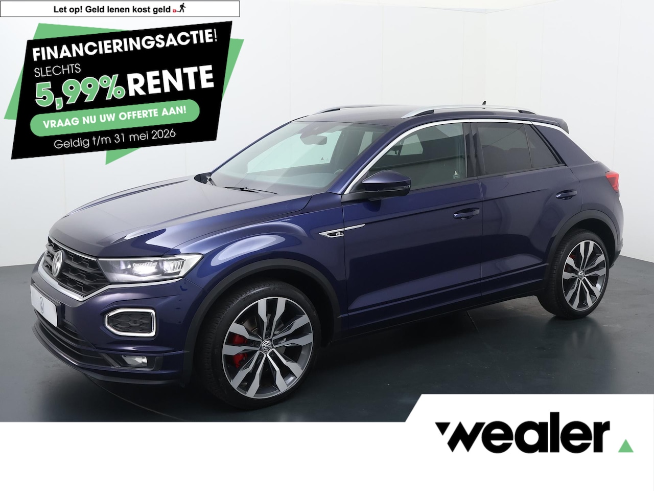 Volkswagen T-Roc - 1.5 TSI Sport Business R | 150 PK | Automaat | Achteruitcamera | Navigatiesysteem | R-Line - AutoWereld.nl