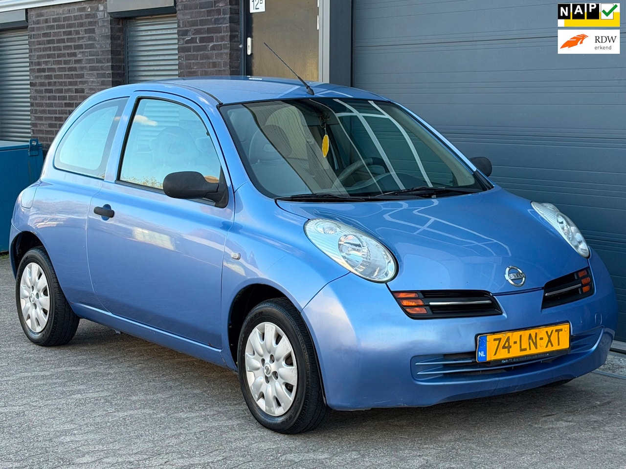 Nissan Micra - 1.2 Visia 1.2 Visia NIEUWE APK - AutoWereld.nl