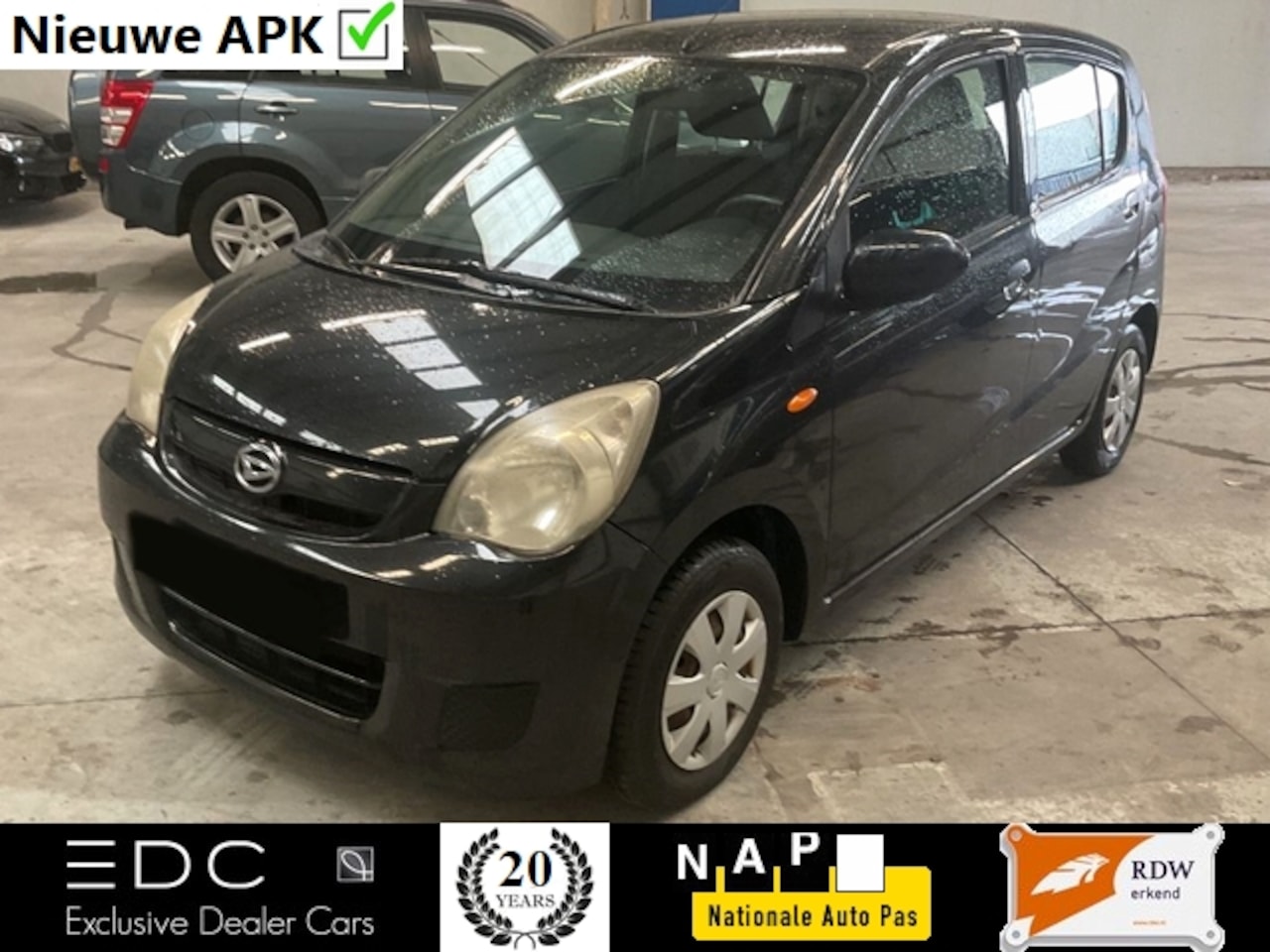 Daihatsu Cuore - 1.0 Airco | NAP | Ned. auto met boekjes | Kleur zwart Etc. - AutoWereld.nl