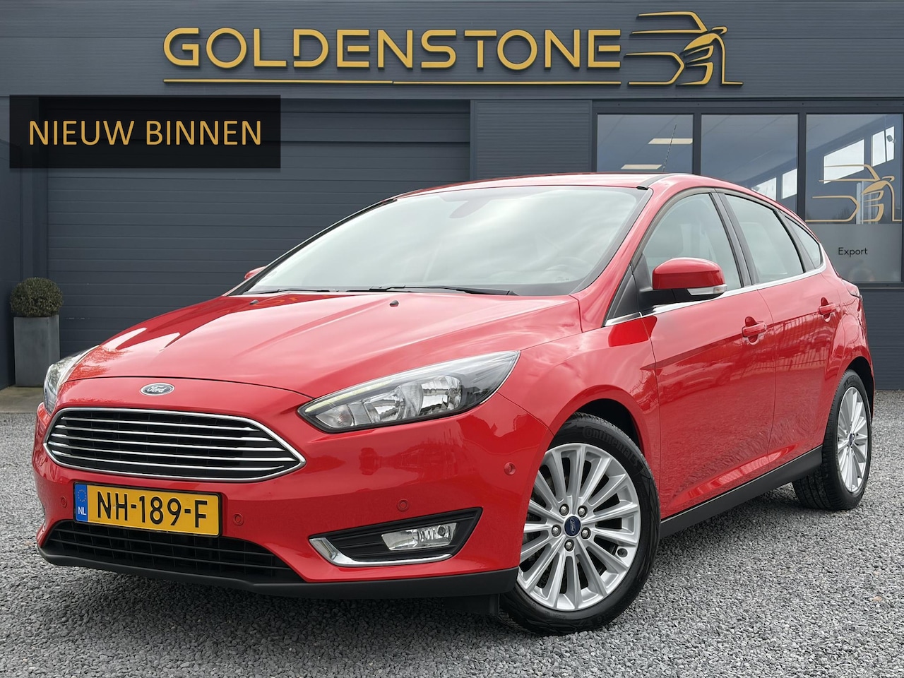 Ford Focus - 1.0 Titanium Navi,125pk,Trekhaak,Dealer Onderhouden,Pdc V+A,6 Bak,N.A.P,Clima,Cruise,Nieuw - AutoWereld.nl