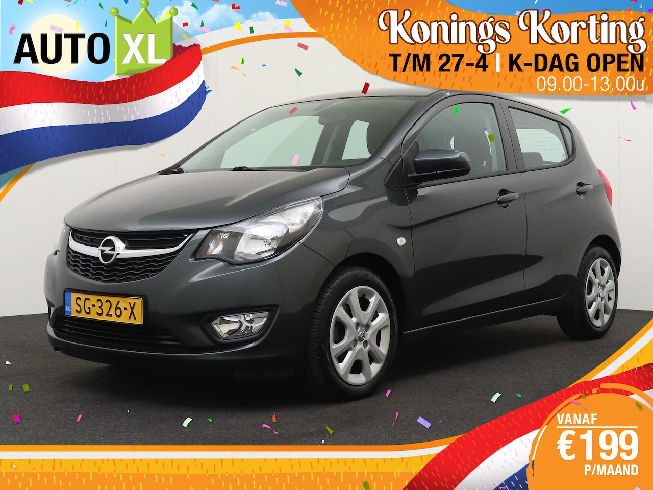Opel Karl - 1.0 75 PK Edition+ Cruise Bluetooth Park.sens - AutoWereld.nl