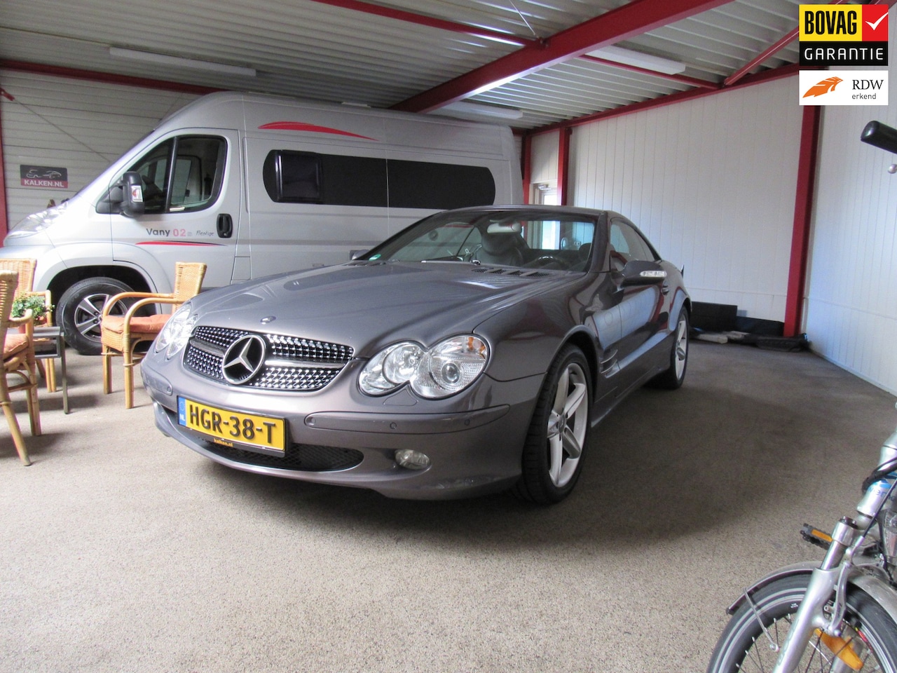 Mercedes-Benz SL-klasse Cabrio - 500 v8 in nieuwstaat taxatie€25000 - AutoWereld.nl