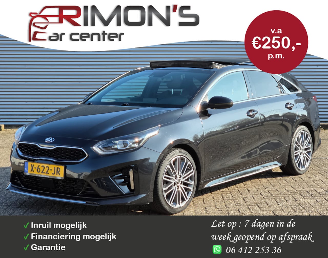Kia Pro cee'd - 1.4 T-GDI GT-Line Aut Pano Camera Dealer Onderhouden - AutoWereld.nl