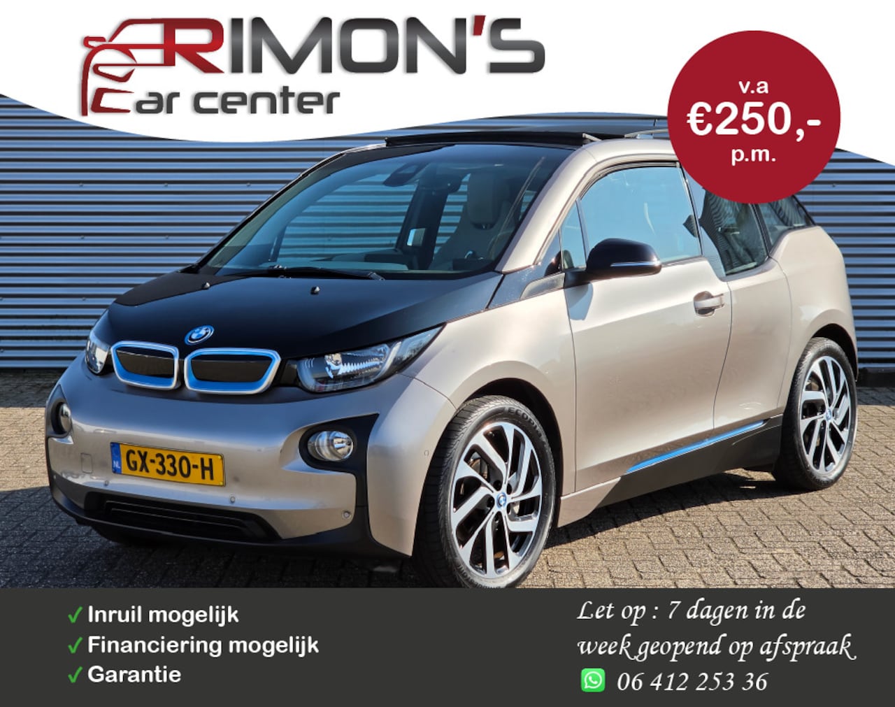 BMW i3 - Range Extender Pano Leder Camera Stoelverwarming - AutoWereld.nl