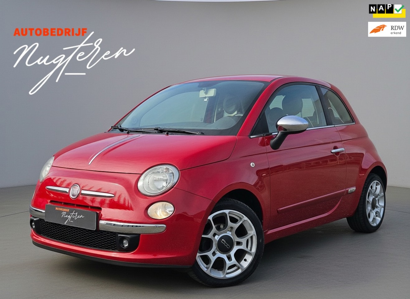 Fiat 500 - 1.2 Sport|Org NL|Leer|Airco|N.A.P - AutoWereld.nl