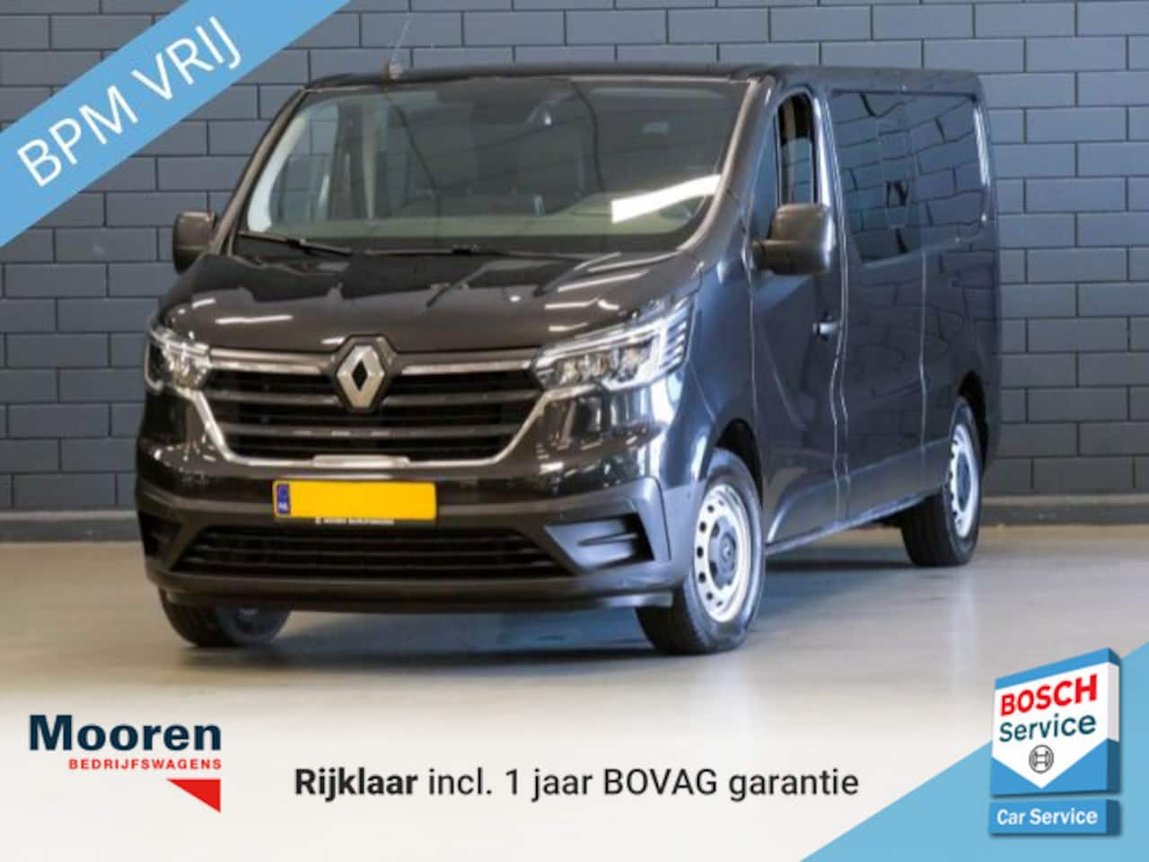 Renault Trafic - 2.0 dCi 150PK Automaat T29 L2H1 Dubbele Cabine Luxe LED | TREKHAAK | CAMERA | NAVIGATIE | - AutoWereld.nl