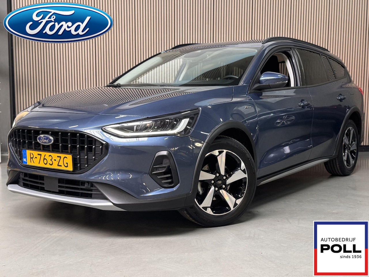 Ford Focus Wagon - 1.0 EcoBoost Hybrid Active Sync-4 Navi Full LED Privacy Glass Wagon Dealeronderhouden - AutoWereld.nl