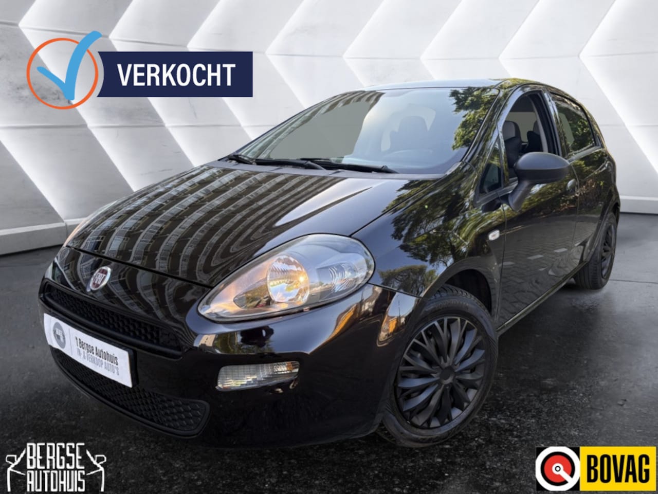 Fiat Punto Evo - 1.2 Pop Airco BT Elek.R Trekhaak - AutoWereld.nl
