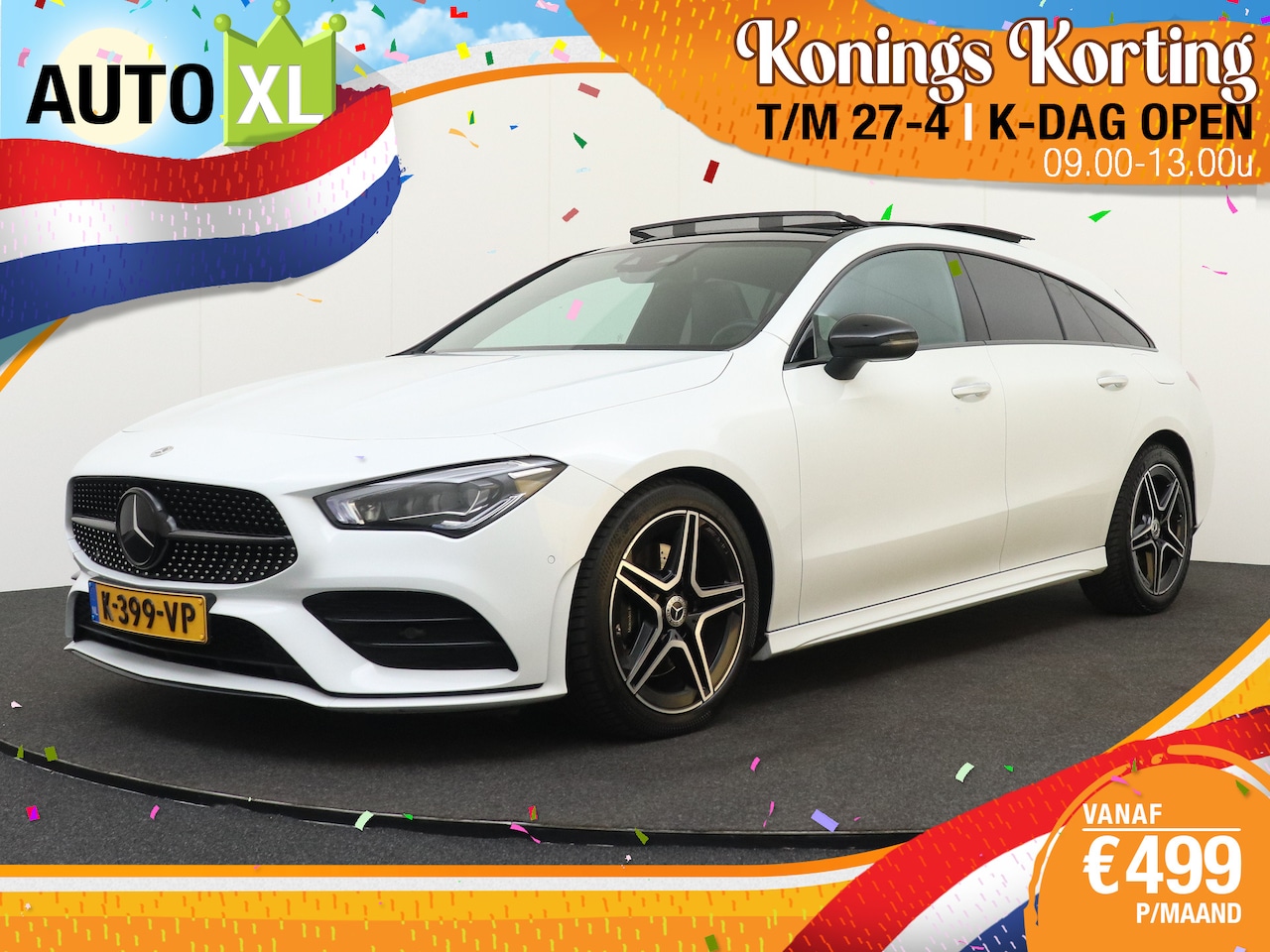 Mercedes-Benz CLA-klasse Shooting Brake - 200 AMG Night-Pack Pano-dak Memory - AutoWereld.nl