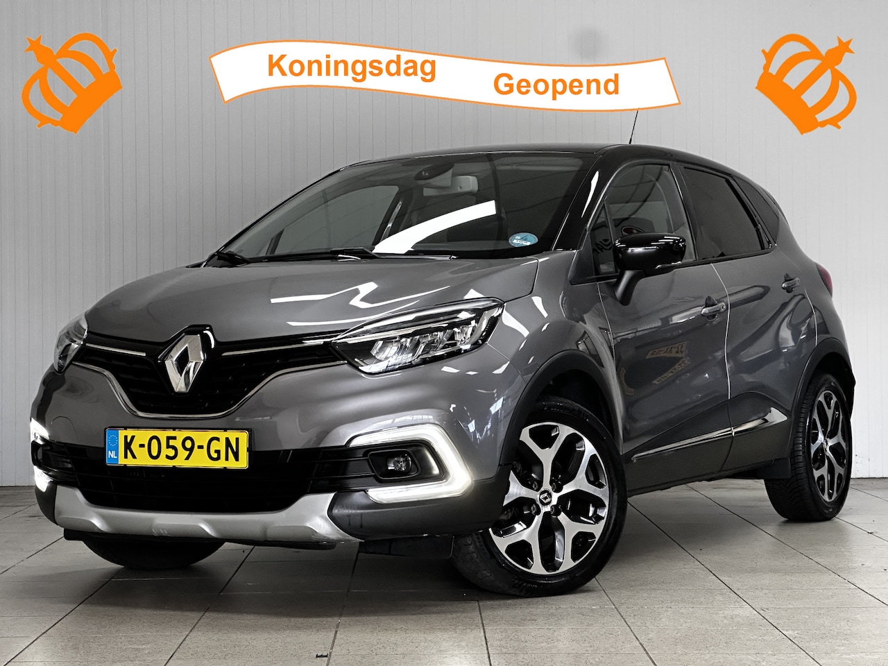 Renault Captur - 1.3 TCe Intens/ AUTOMAAT!/ 150pk!/ Trekhaak/ Keyless/ Extra getint glas/ Two-Tone/ Apple + - AutoWereld.nl