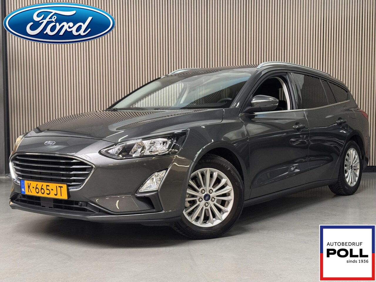 Ford Focus Wagon - EcoBoost Hybrid Titanium X Navi Trekhaak Camera Winter pack Adap Cruise El.Klep Wagon - AutoWereld.nl