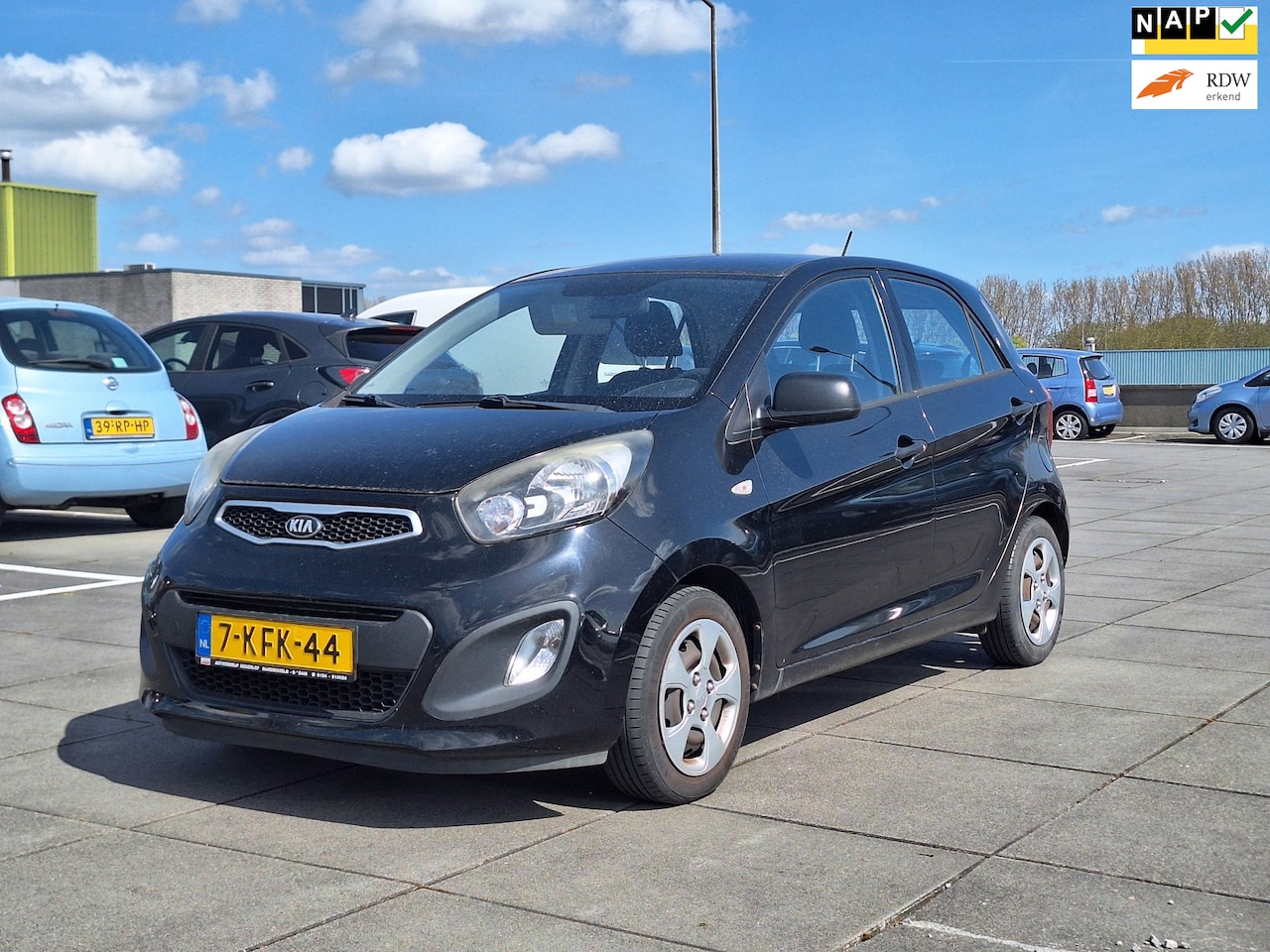 Kia Picanto - €3950-1.0 CVVT ISG Apk 12/2026 Airco Nap 5drs - AutoWereld.nl