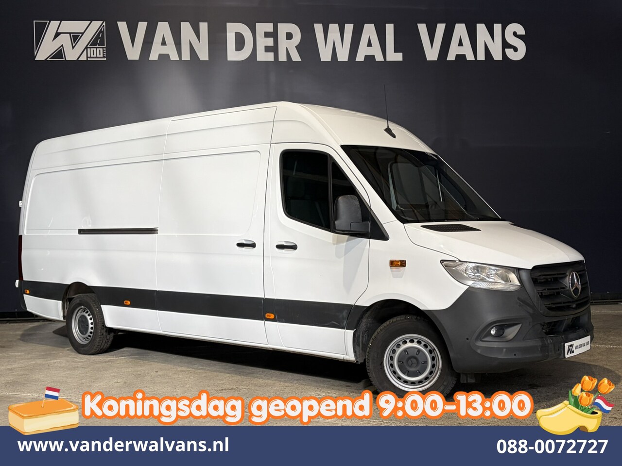 Mercedes-Benz Sprinter - 315 CDI 150pk L3H2 Euro6 Airco | 360 graden Camera | Navigatie | Apple Carplay | Cruisecon - AutoWereld.nl