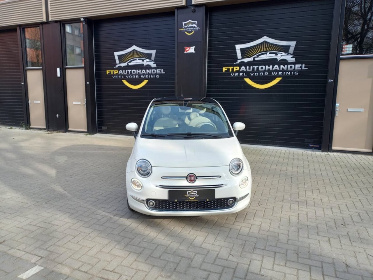 Fiat 500 - 1.2 Lounge PANO DAK AUTOMAAT 12-2020 - AutoWereld.nl