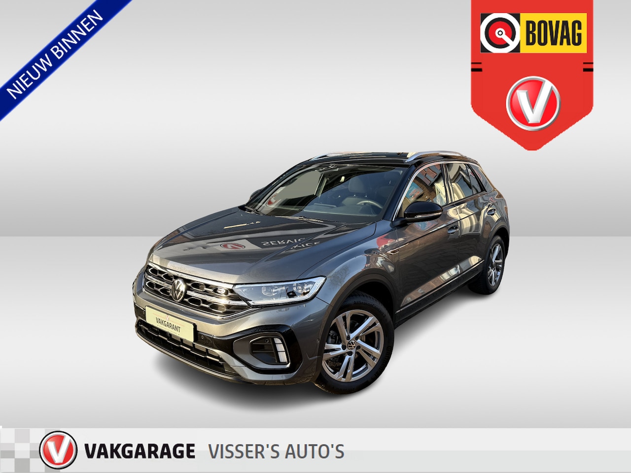 Volkswagen T-Roc - 1.5 TSI R-Line | trekhaak | massage stoel | stoelverwarming | - AutoWereld.nl