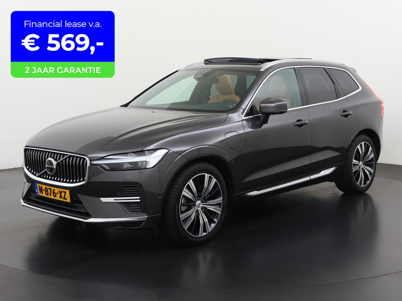 Volvo XC60 - 2.0 T8 Long Range AWD Plus Bright | Luchtvering | Harman/Kardon | Trekhaak  | Zondag Open! - AutoWereld.nl