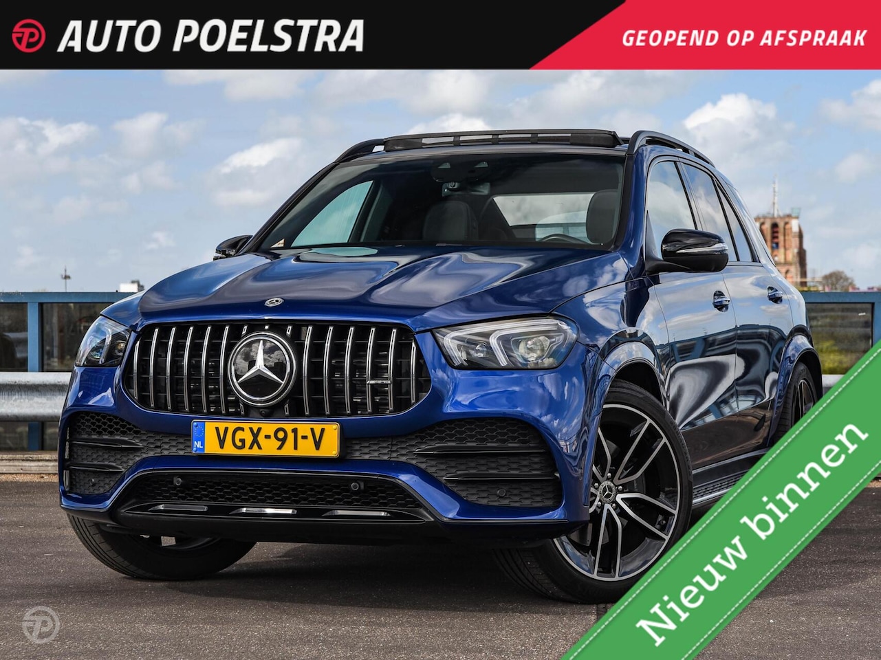 Mercedes-Benz GLE-Klasse - 400 d 4MATIC Premium Plus AMG Night | Panoramadak | Luchtvering | Burmester | Distronic | - AutoWereld.nl