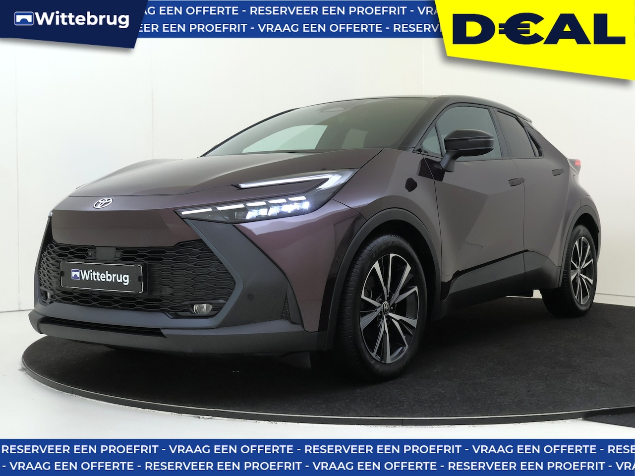 Toyota C-HR - 1.8 Hybrid 140 First Edition UITVERKOOP DEAL!! | Navigatie | Climate Control | Camera en P - AutoWereld.nl